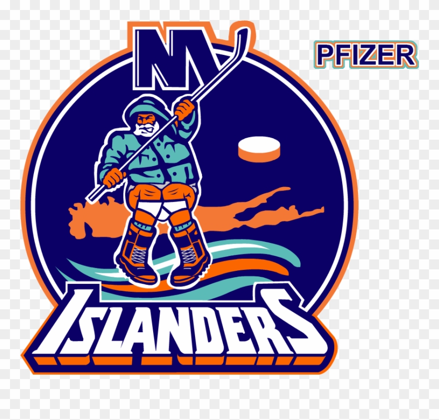 Btlnhl - New York Islanders Logo History Clipart