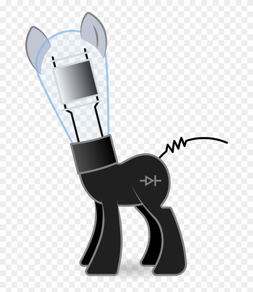 Vacuum Tube Pony By - Vacuum Tube Clipart