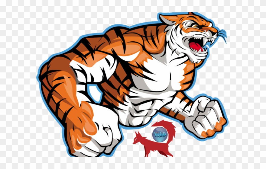 Tigres Clipart Rainforest Tiger - Bagas Rahman Dwi Saputra - Png Download