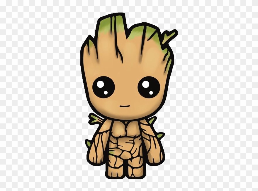 Groot Iamgroot Cute Kawaii Kawaiigroot Freetoedit - Am Groot Cute Baby Groot Guardians Clipart