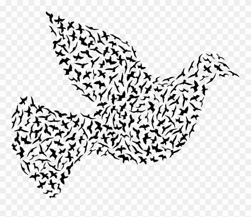 Big Image - War Dove Clipart