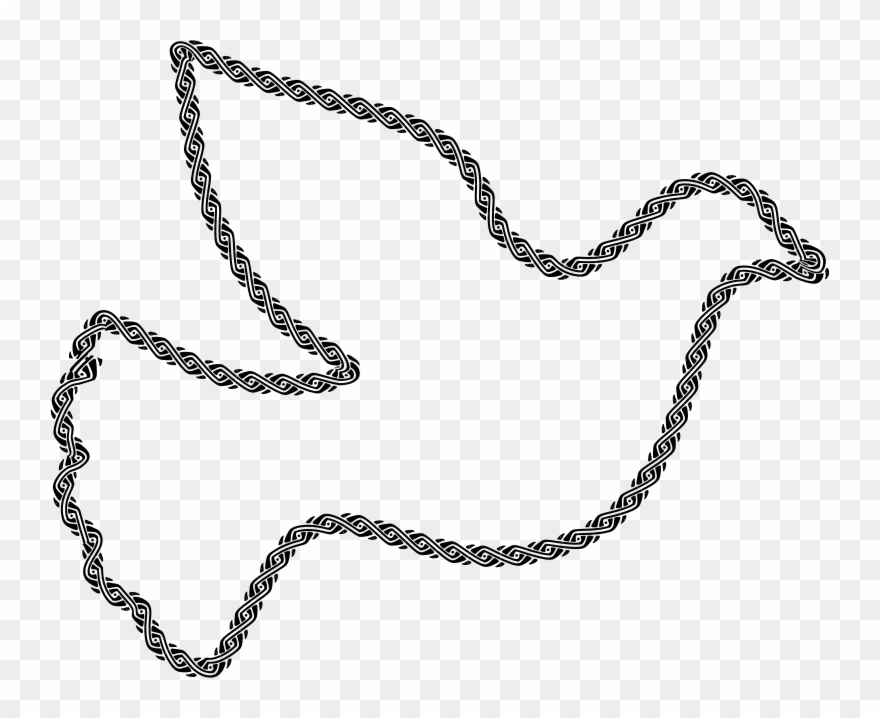 Peace Dove Clipart Border - Symbols For Peace - Png Download