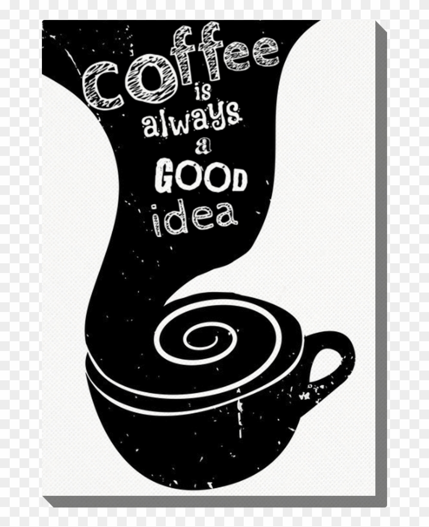 Photo Canvas Cm Coffee Lover - Coffee Clipart