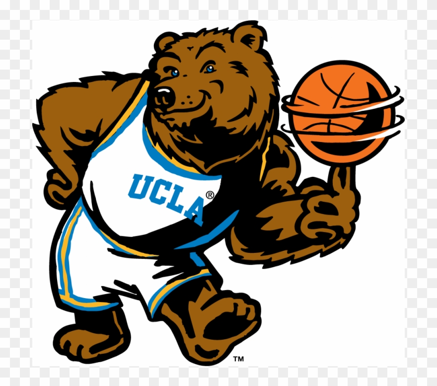 Ucla Bruins Iron Ons - Ucla Bruins Basketball Logo Clipart