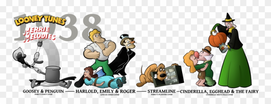 Looney Tunes And Merrie Melodies In - Looney Tunes Merrie Melodies 1938 Clipart