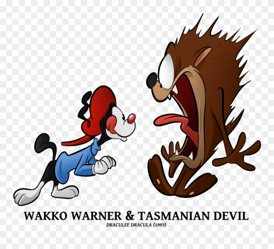 Wakko N Taz By Boscoloandrea Tom, Tweety, Merrie Melodies, - Animaniacs Clipart