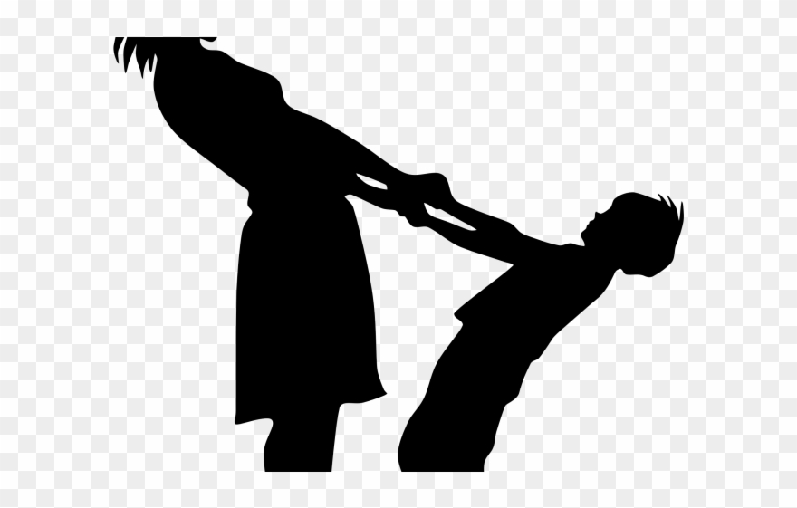 Mom And Son Clipart - Mom And Son Dancing - Png Download