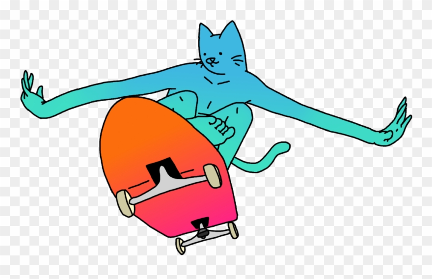 Vector Library Library Doodle Skateboard Leo Transprent - Leon Karssen Doodle Clipart