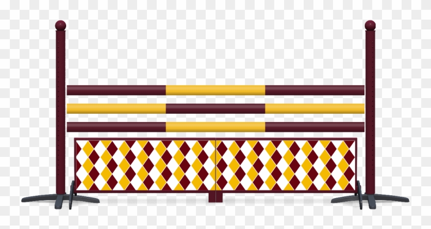 2x Jump Stand Wings 3x 3mtr Style 4 Middleweight Clipart