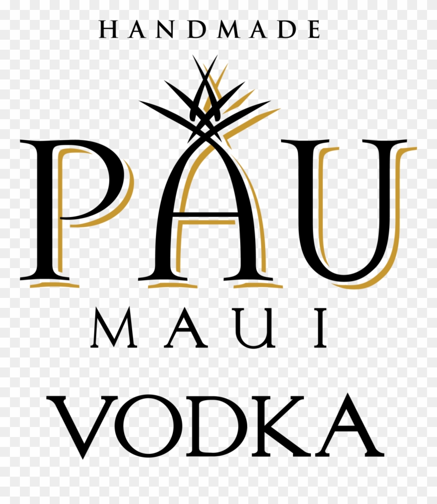 Pau Maui Vodka Clipart