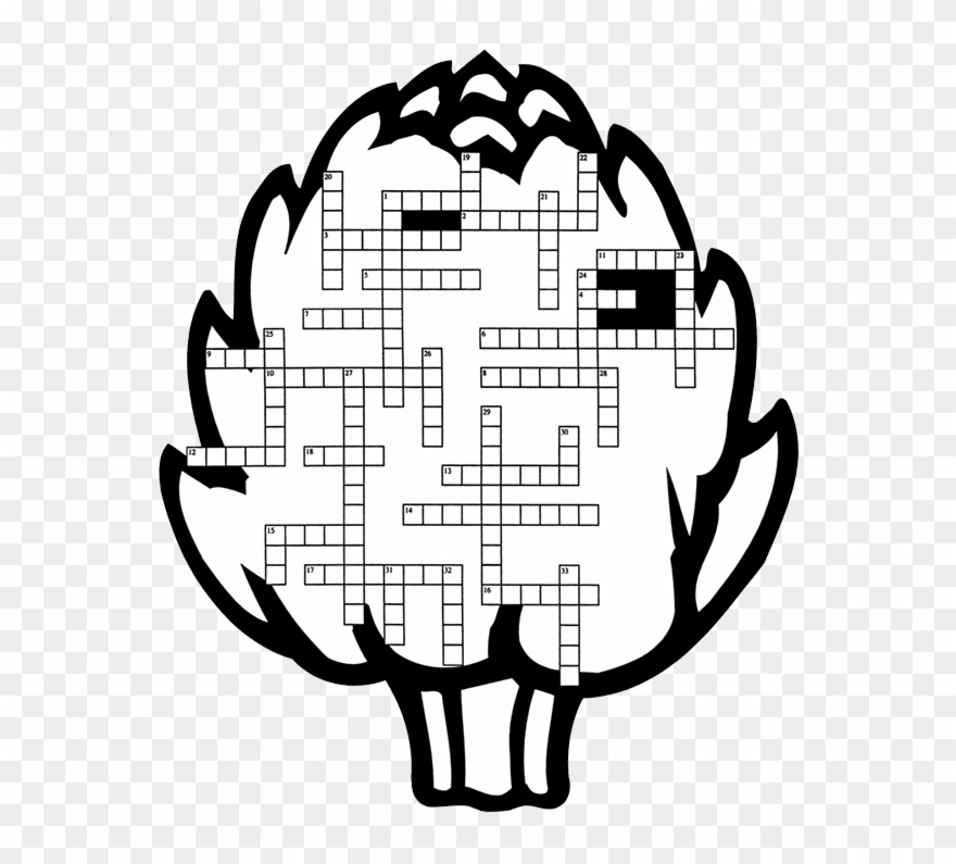 Puzzle Blank - Blank Crossword Puzzle Clipart