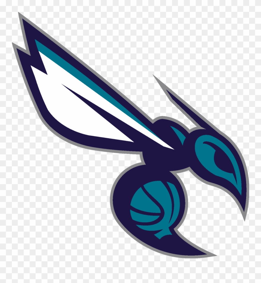 Charlotte Hornets Logo3 Vector - Charlotte Hornets Logo Clipart