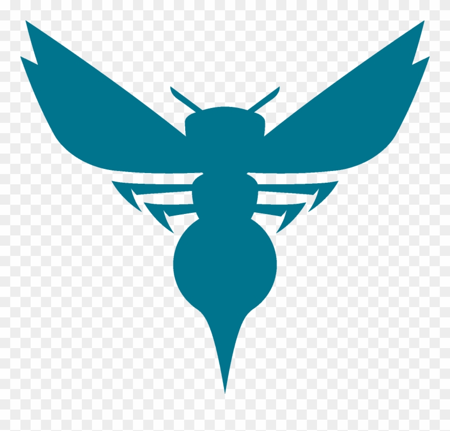 Charlotte Hornets Logo5 Vector - Charlotte Hornets Logo Clipart