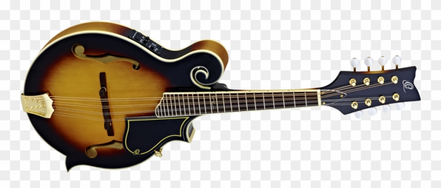 Ortega Rmfe90 F-style Electric Mandolin - Ortega Rmfe90ts Clipart