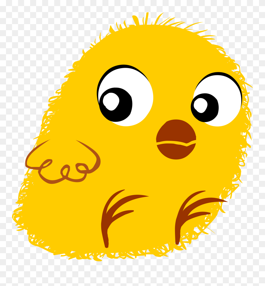 This Free Clip Arts Design Of Inhabitants Chick - Png Download