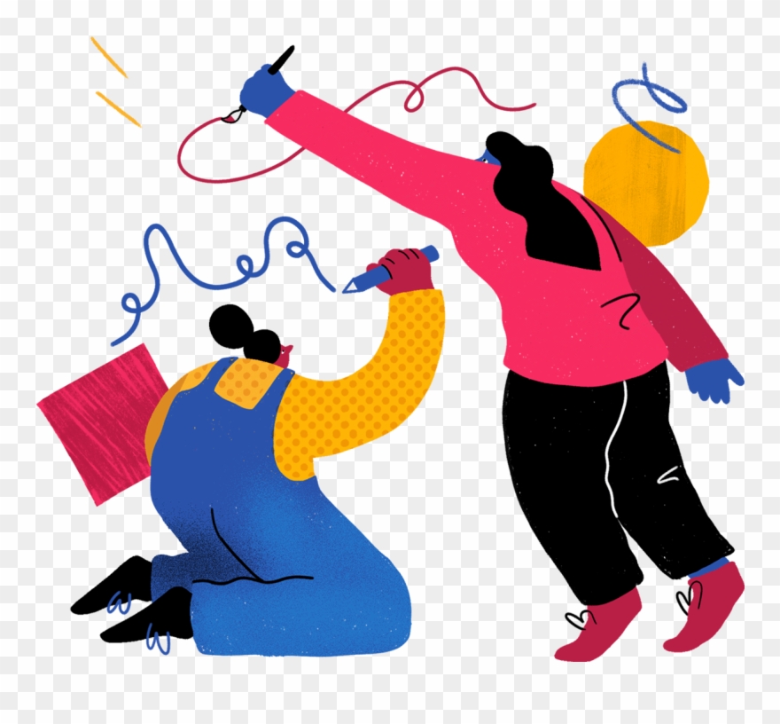 Airtable Illustration Clipart