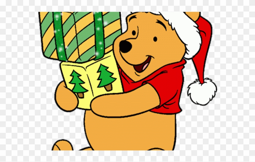 Winnie L Ourson Noel Clipart