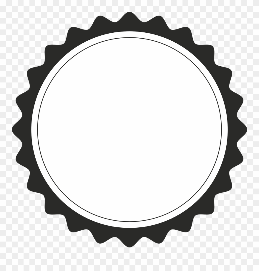 Bottle, Caps - - Circulo Con Picos Png Clipart