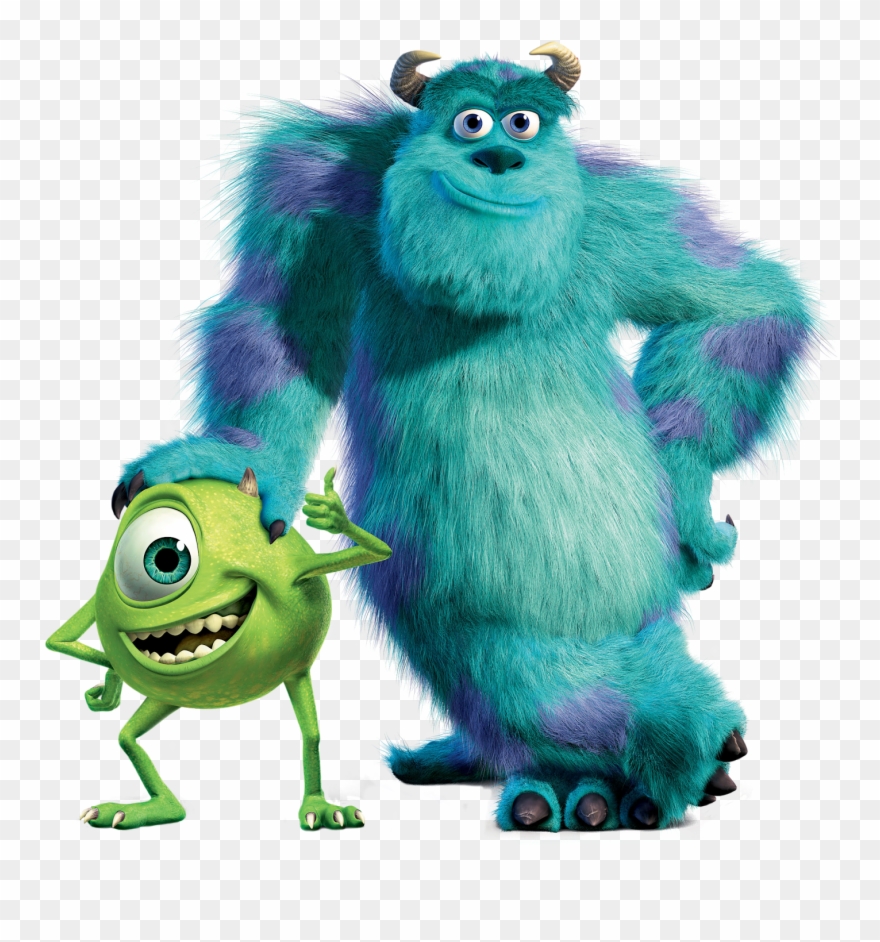 Cartoon Characters Monsters - Monsters Inc Clipart
