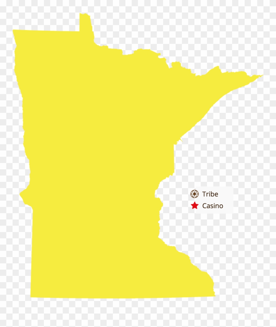 Minnesota Gaming Tribes And Casinos - Map Agates In Minnesota Clipart