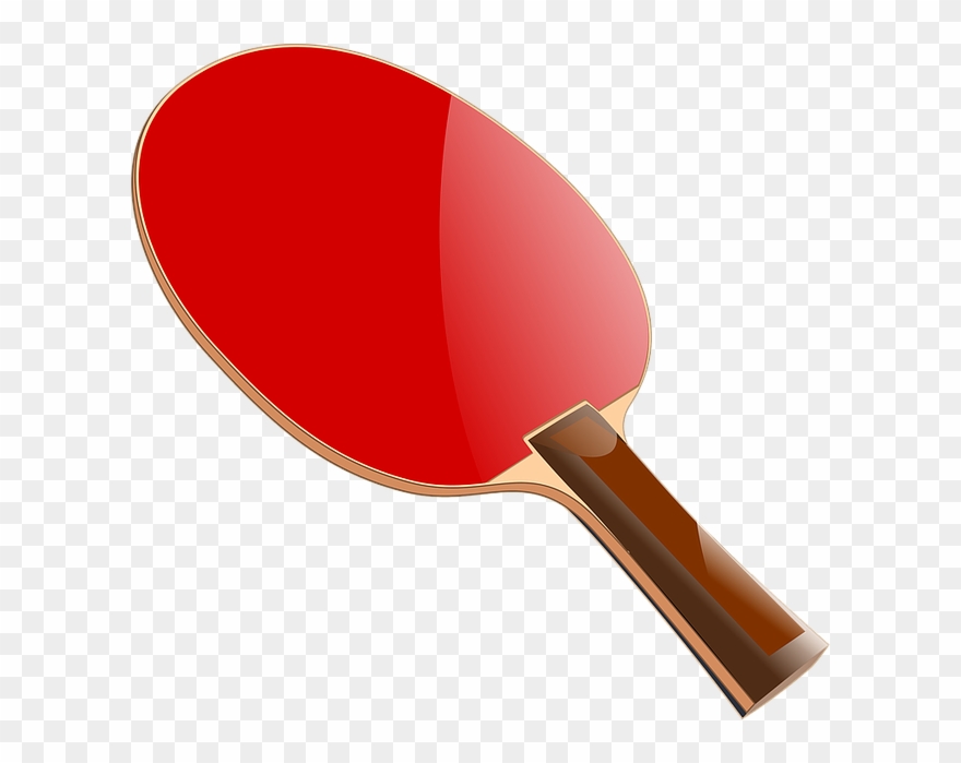 Table Tennis Bat Clipart - Png Download