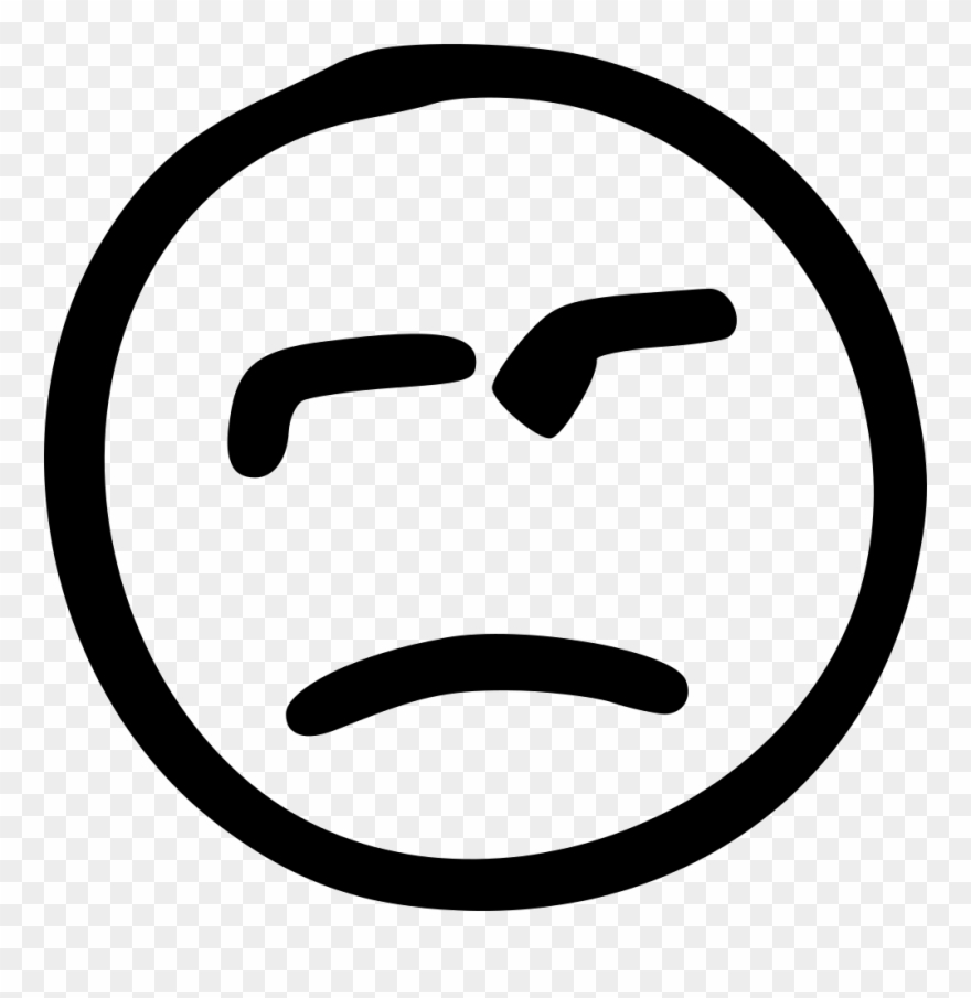 Dislike Bad Attitude Sad Comments - Letter C In Circle Clipart