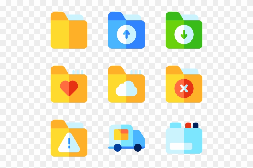 Folders - File Folder Clipart