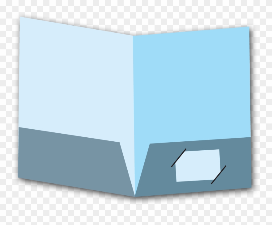 Two Pockets On Both Sides - File Folder Clipart