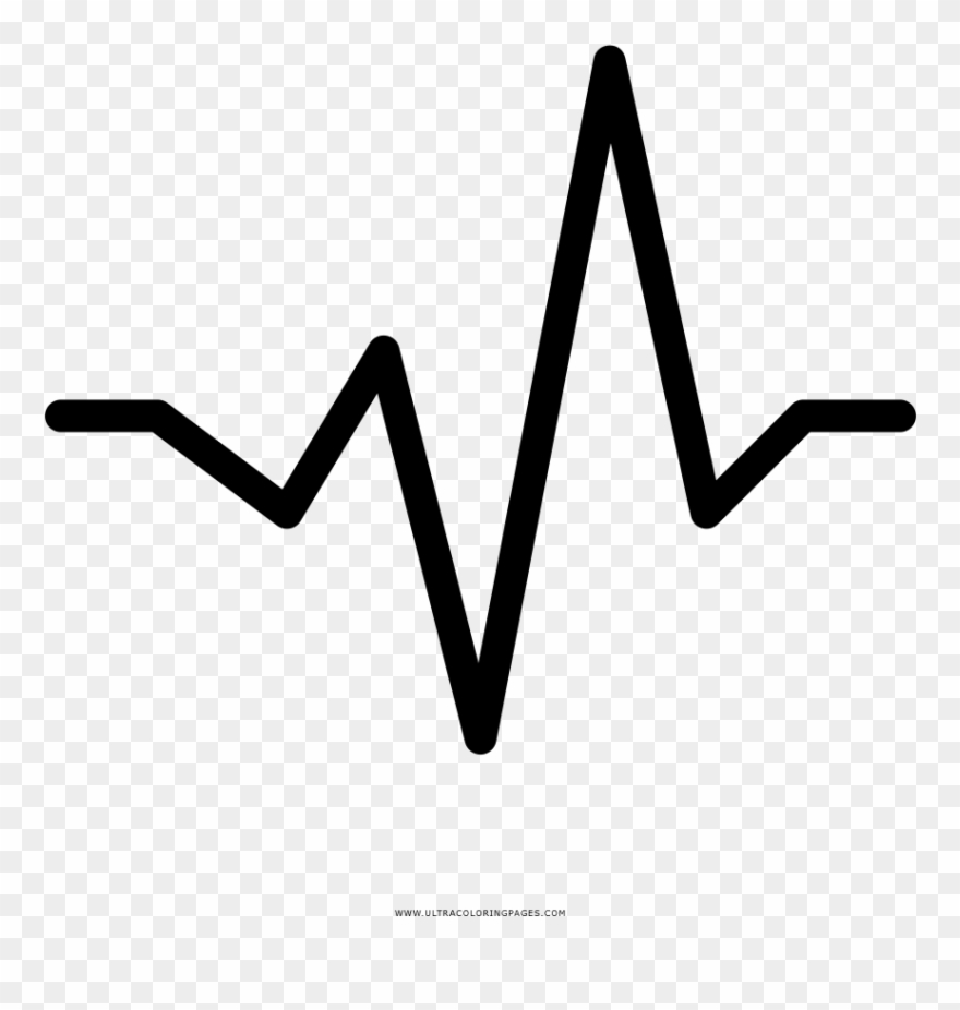 Sound Wave Coloring Page Clipart