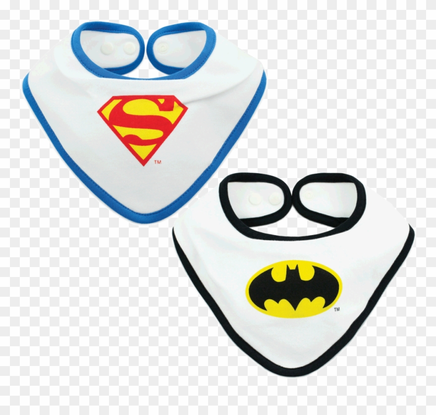 Loading Zoom - Bumkins Dc Comics Bandana Bib, Superman Pink, 0-9 Months Clipart