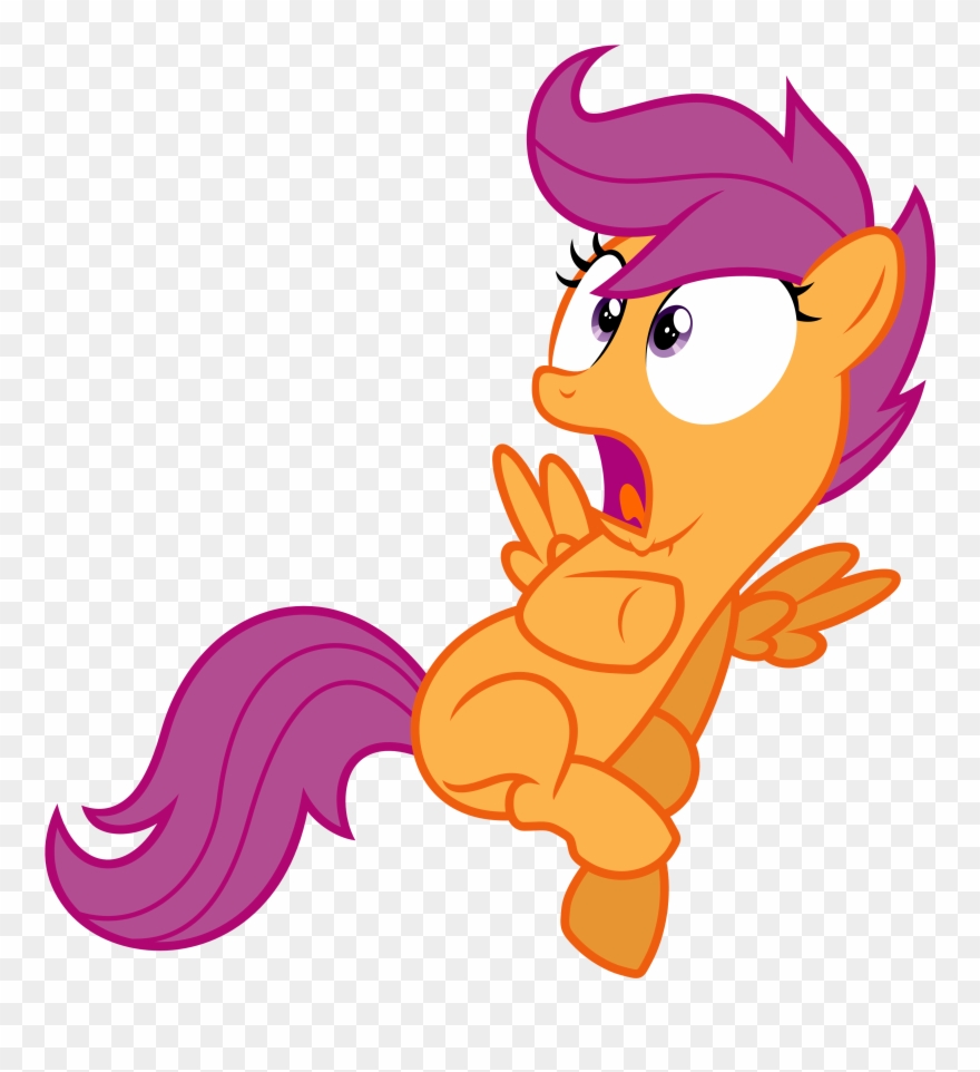 View Scootascared , - Scootaloo Clipart