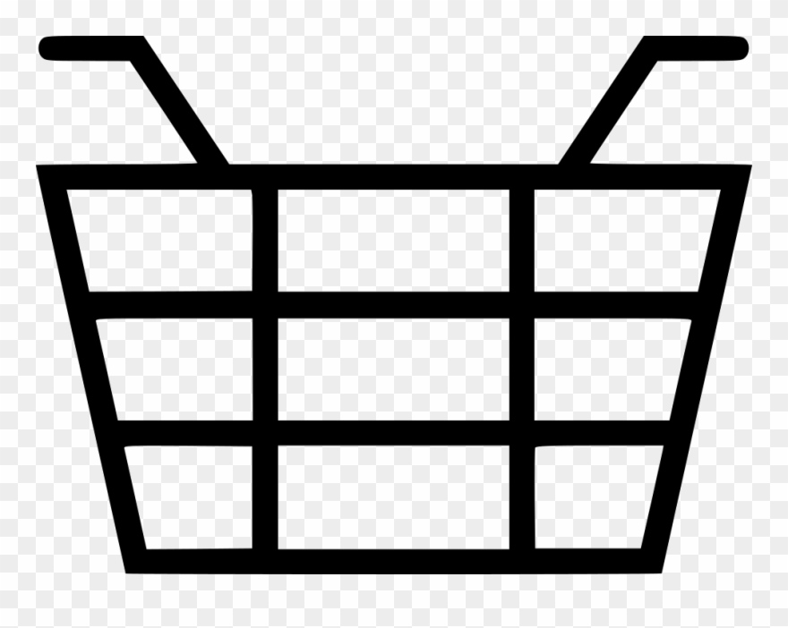 Basket Laundry Comments - Market Basket Vector Clipart