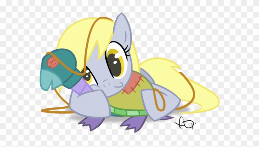 Tortoise And The Mare By Yikomega - Derpy Hooves Clipart