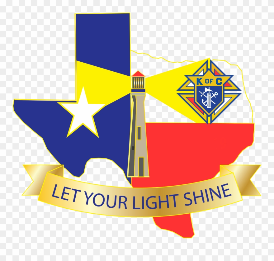 This Year's Theme Is "let Your Light Shine" - Knights Of Columbus Clipart