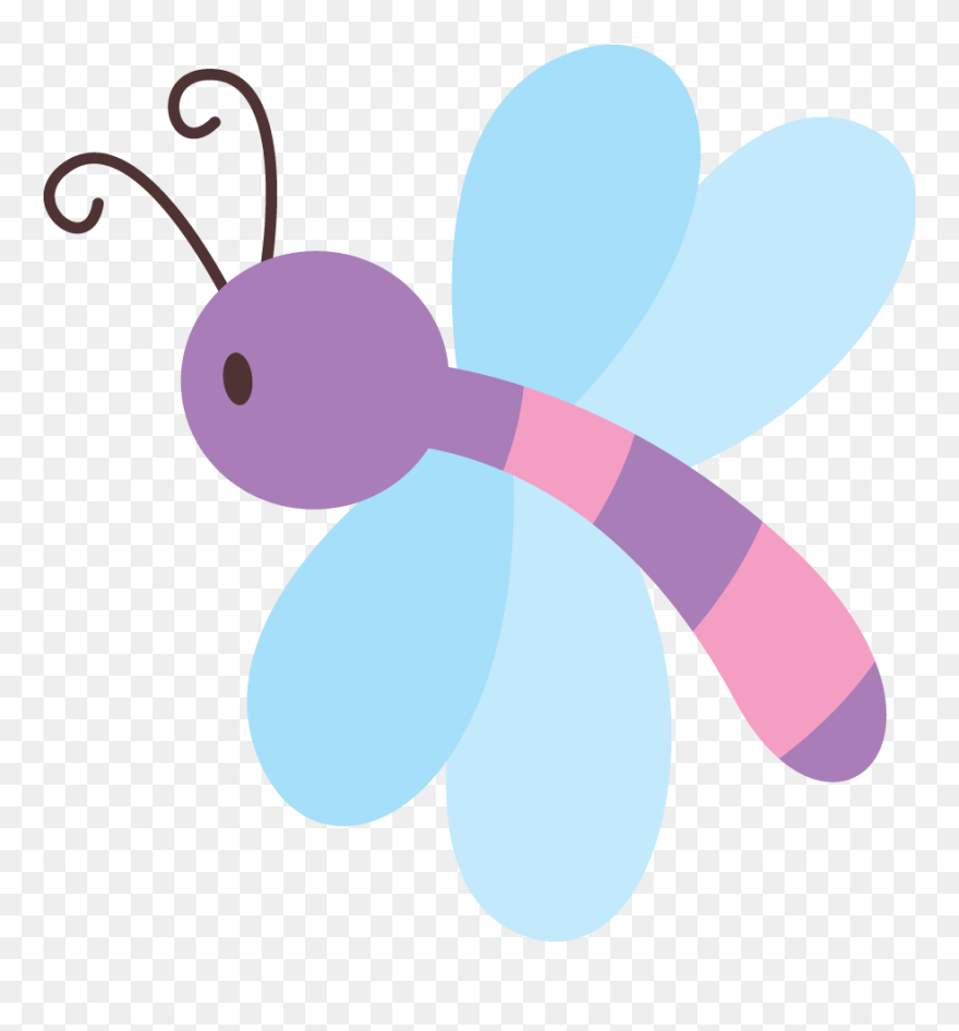 Minus Butterfly Books, Baby Bug, Dragonfly Art, Bugs - Jardim Desenho Png Clipart