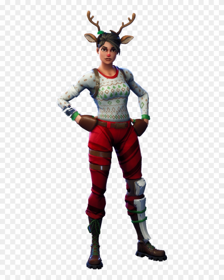 Fortnite Red-nosed Raider Png Image - Fortnite Skins Red Nose Raider Clipart