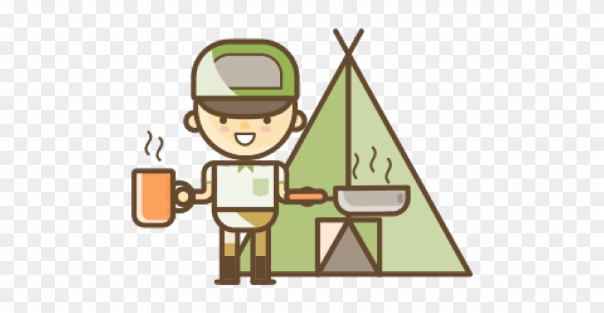 Outdoor Cooking Cartoon Clipart