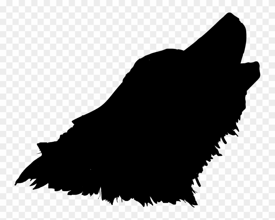 Howling Wolf Symbol Of Wolf Icon - 狼 シルエット 素材 フリー Clipart