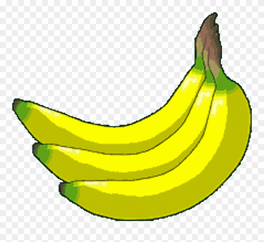 Clipart Banana Mashed Banana - Platanos Gif - Png Download