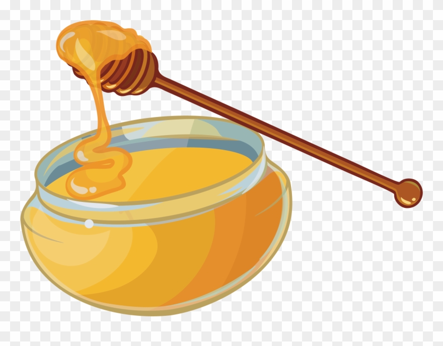 Svg Free Library Yuja Tea Jar Clip Art Sweet Transprent - Cartoon Honey Png Transparent Png