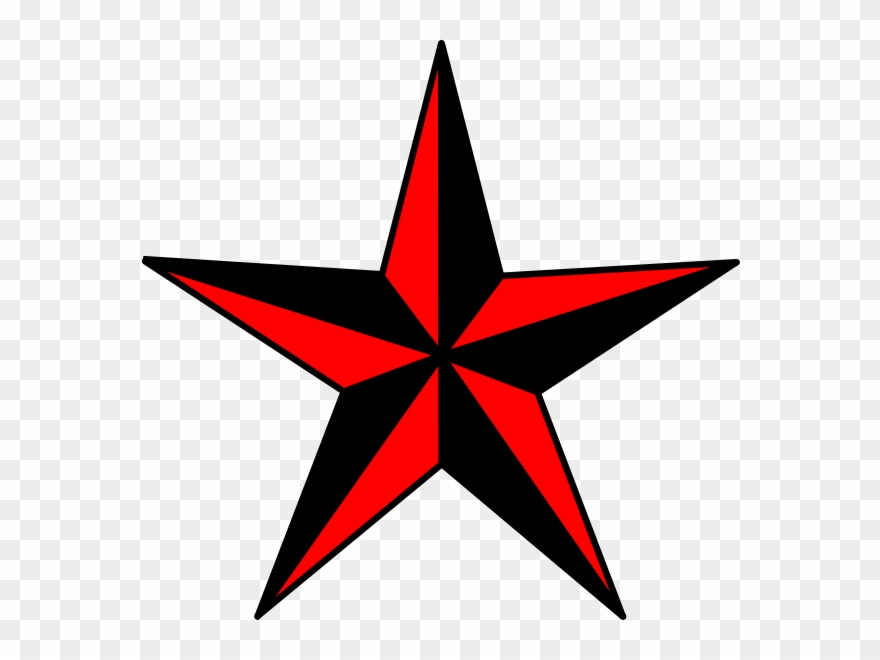Old School Star Tattoo Clipart