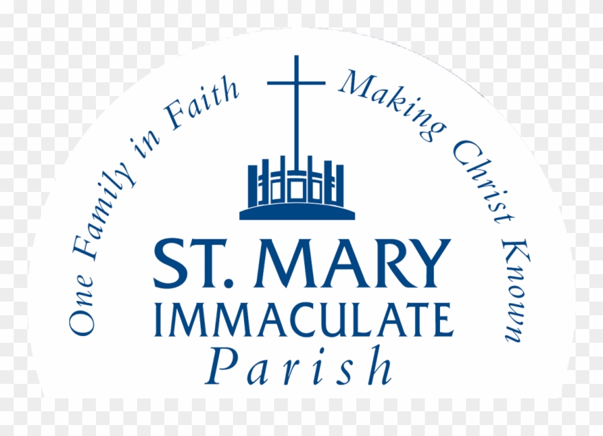St Mary Immaculate Parish - St Mary Immaculate Logo Clipart