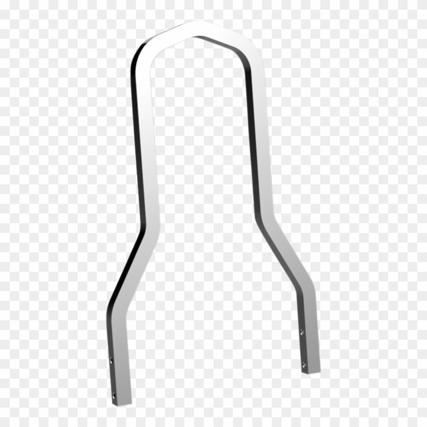 Drag Specialties Chrome Sissybar Sideplate Kit 79-93 - Snow Shovel Clipart