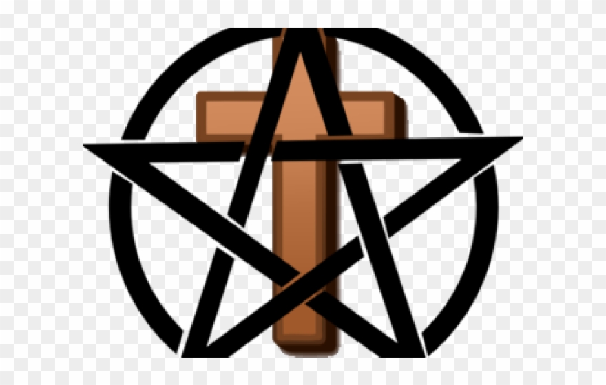 Occult Clipart Three Witch - Pentagram Vector - Png Download