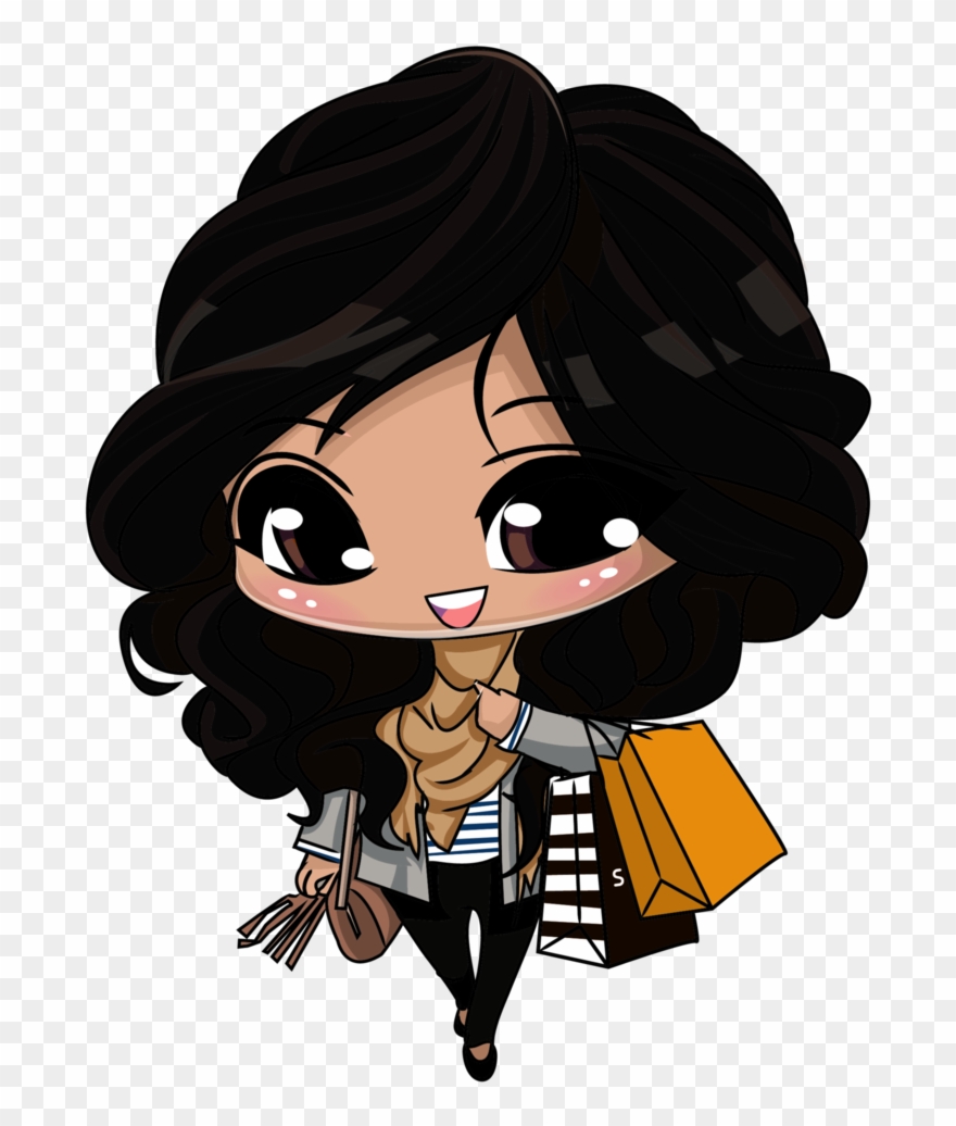 Shopping • Character Sticker - Cartoon Clipart