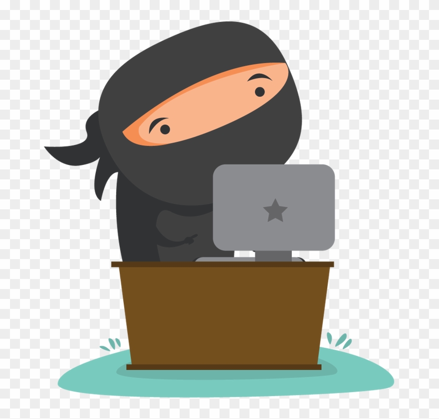 Each Ssc Lecihhardt Techninjas Has Been Allocated A - Ninja Mascot Set 2 Clipart