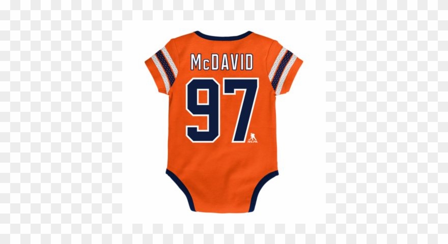 Infant Edmonton Oilers Connor Mcdavid Cherry Picking - Edmonton Oilers 97 Jersey Clipart