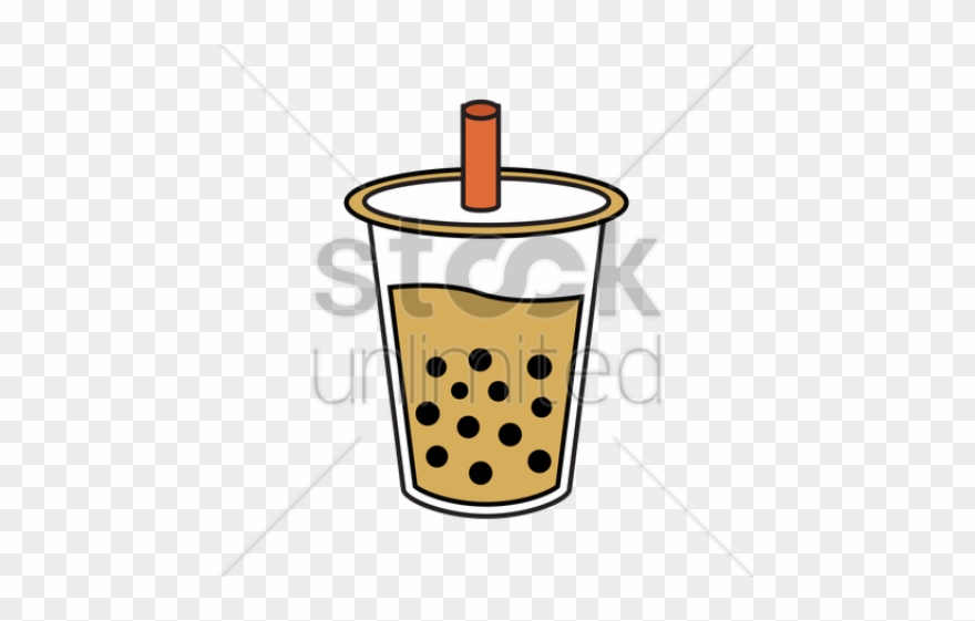 Original - Pearl Milk Tea Cartoon Clipart