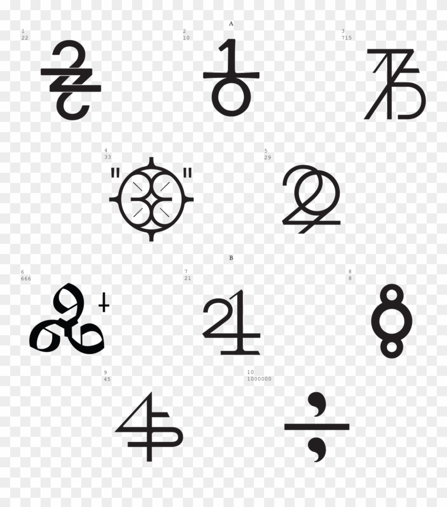 Designing Bon Iver S - Bon Iver 22 A Million Symbols Clipart