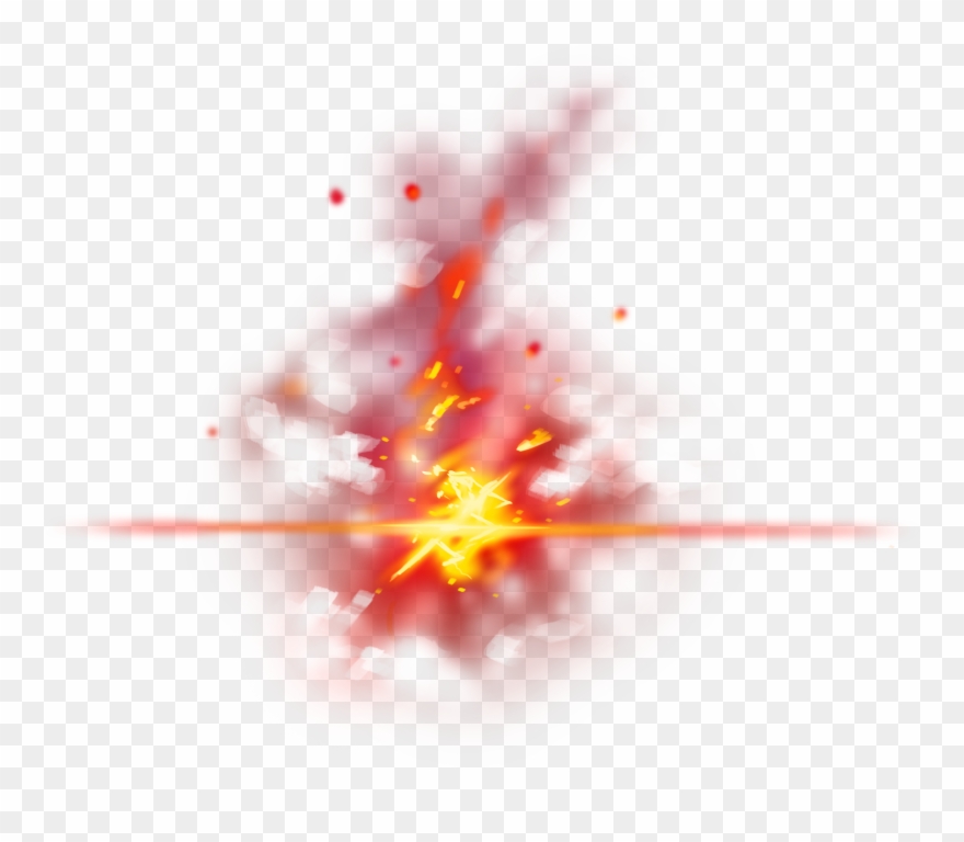 Vector Free Stock Hibana Flame Effect Element Transprent - 火花 素材 Png Clipart
